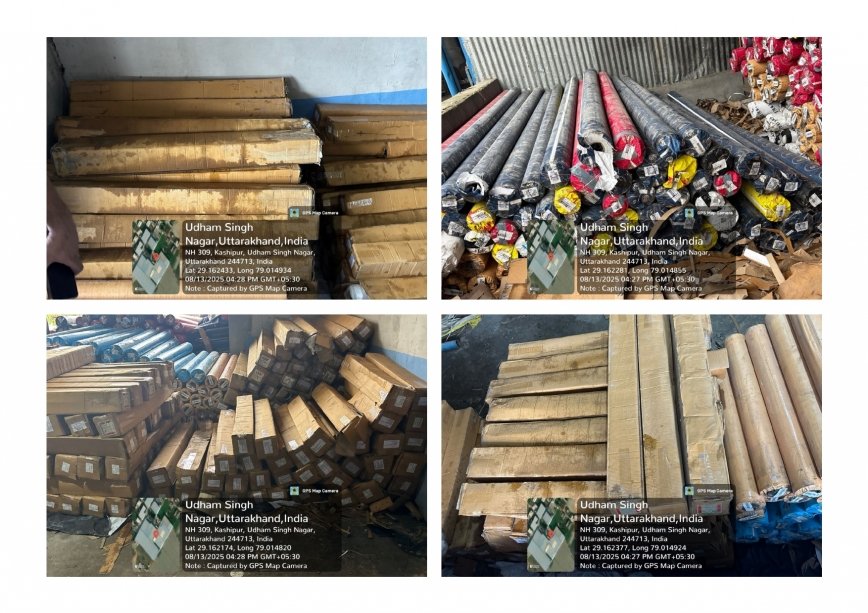 DISPOSAL OF “TRANSIT DAMAGED WET AFFECTED 773 NOS OF PVC FLEX ROLLS & 177 NOS OF PVC FLEX ADHESIVE ROLLS IN VARIOUS SIZES”
